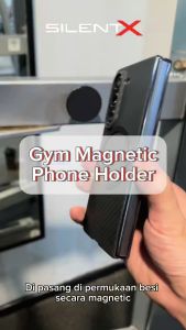 SilentX Universal Dual Magnetic Gym Phone Mount Holder: Pemahaman & Penggunaan
