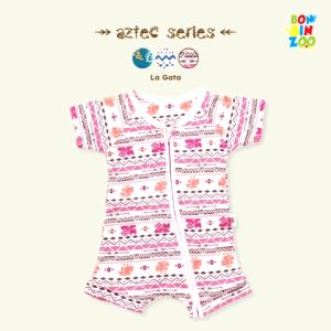 BonBinZoo Romper Pendek SNI Baju Kodok Segiempat Baby Newborn 0-12 Bulan