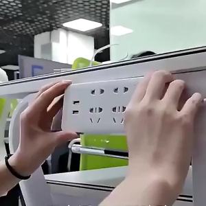 100Pcs Heavy Duty Double Sided Strong Adhesive Transparent Tape No Drill No Nail Mount Tape for Glass Metal Plastic Stone Drywa