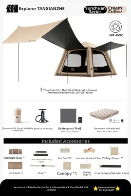 TanXianZhe | Automatic Inflatable Outdoor Camping Tent