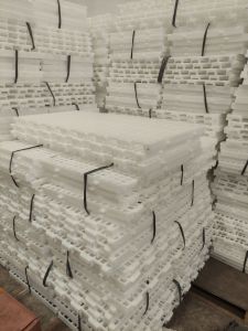 Slat alas plastik bahan murni alas kandang domba/ayam/anjing/alas plastik 100 x 50 x 4 cm