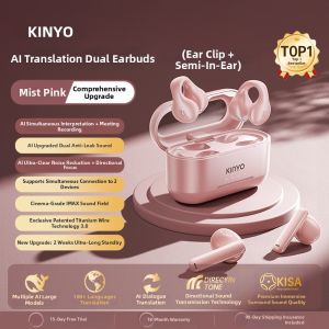kinyo | AI Translation Long Battery Life Bluetooth Earbuds