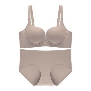 JIAZINI | Slim Fit Breast Enhancing Gather Bra Seamless Back Smoothing Thin Summer