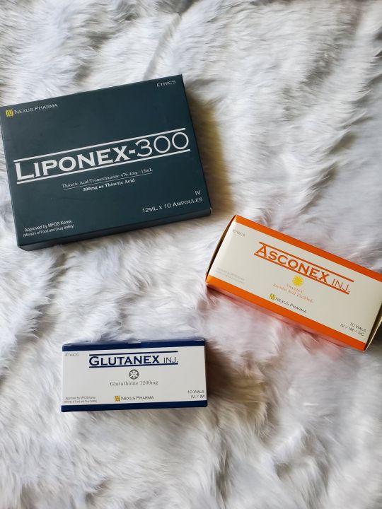 GLUTANEX TRIO COMPLETE WITH DRIP SET