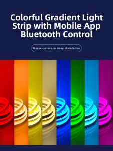 APP Controlled Multicolor Gradual Change LED Strip