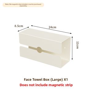 MRUN | Wall Mounted Magnetic Detachable Paper Towel Box