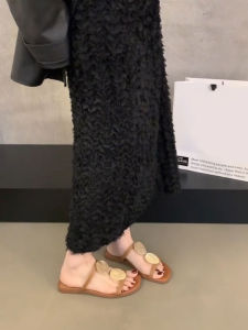 FANGXI | Beach Sandals Lazy Style Flat Open Toe Slippers