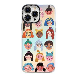 MASFEIL | Suitable for Apple 15Promax mobile phone case 15 laser luminous iPhone15 protective cover Internet celebrity max hot model all-inclusive anti-fall model ip15Pro202