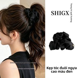 Kẹp Tóc Half Updo Màu Xanh Denim Phù Hợp Với Tóc Mỏng Đủ Để Cố Định Phía Sau Đầu