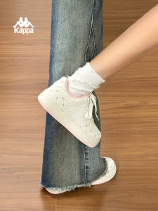 Kappa | Thick and Soft Soled White Sneakers for Women
