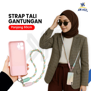 [KN ACC] NANVAN NVN-TL19 STRAP TALI GANTUNGAN PANJANG SELEMPANG COLOURFULL UNTUK HP / KUNCI / ID CARD UNIVERSAL