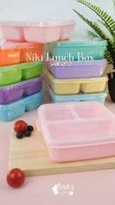 Kotak Makan Niki Lunch Box Sekat 3: Kenikmatan Maksimal Untuk Bekal Anak & Dewasa