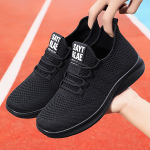 JIFANPAUL | New Breathable Knit PU Soft Sole Mens Casual Shoes