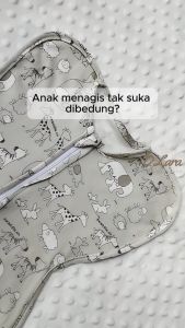 DLARA Zip swaddle baby | Bedung baby newborn | Bedung bayi zip | Instant swaddle newborn | Cotton arms up swaddle