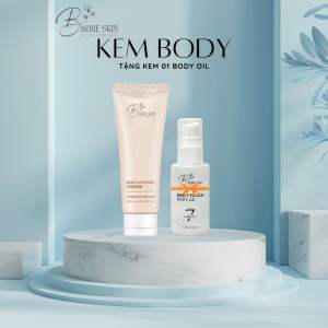 KEM BODY BARBIE SKIN (TẶNG BODY OIL) CHUYÊN DƯỠNG TRẮNG-CẤP ẨM CHO DA