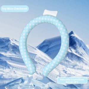 Cooling Neck Band For Summer Outdoor Activities And Home Use