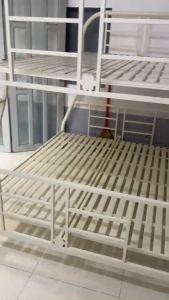Giường 2 tầng sắt cho người lớn trẻ em sinh viên cao cấp nhiều kích thước 80cm 1m 1m2 1m4 1m6 giá rẻ giao nhanh
