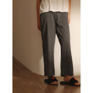 Couple Pajama Pants for Men and Women Pure Cotton Pants Spring & Fall Thin Baggy Straight Trousers Summer Can Be Outwear All Cotton Homewear Pants