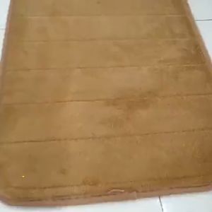 พรมเช็ดเท้า นุ่มสบายเท้า (สีพื้น) ขนาด40x60cm พรมเช็ดเท้าผ้านาโน พรมห้องนอน พรมห้องน้ำ พรมตกแต่งบ้านสวยงาม