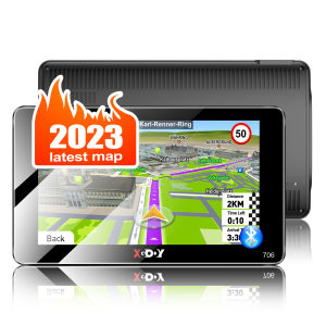 ESSGOO 706 Newest Southeast Asia Free Maps 7 inch Car GPS Navigation 256M+8G Truck GPS Navigator 2.5D High Bright Capacitive Touch Screen FM Radio Free Shipping