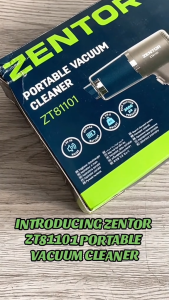 ZENTOR Portable Cordless Vacuum Cleaner 15W – Penyedut Debu Mudah Alih Tanpa Wayar