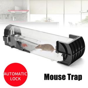 ล็อกอัตโนมัติกับดักหนูไม่ฆ่าสัตว์โครงควบคุมจับหนูที่ใช้ซ้ำได้