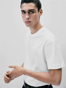 Áo thun nam trơn tay ngắn cổ tròn áo phông basic chuẩn form regular fit