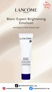 Lancome Blanc Expert Brightening Emulsion 15ml Travel Size