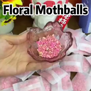 48pcs Scented Japan Moth Balls Rose Fragrant Flower Moth Balls For Clothes Long Lasting Anti Odor