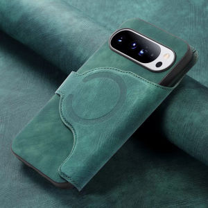 2 in 1 Magnetic Flip Leather Case for Magsafe Google Pixel 10 9 8 XL Pro 9Pro 8Pro 10Pro Pixel10 Mag Safe Card Wallet Full Cover