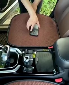 Alas Jok Mobil Alas Cover Jok Mobil Anti Panas Full Set 1 Pcs Sutra Es Sarung Jok Belakang Kulit