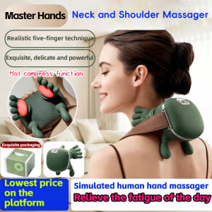 Simulated 4D human hand master hand massager for shoulder and neck Portable Neck Massager Trapezius Muscle Massager Simulated hand Neck massage pillow