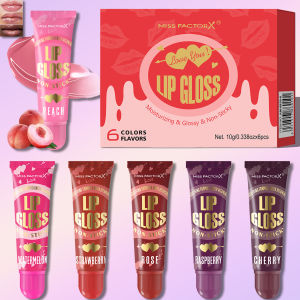 6-piece Moisturizing Lip Oil Set - Long lasting Gloss Effect Portable Travel Kit Thanksgiving and Christmas Gift