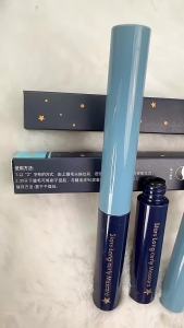 Silver Silk Fiber Lash Mascara Curling Lengthening Slim Eyelash Extension Tint Waterproof Fast Dry Fine Brush Mascara Makeup