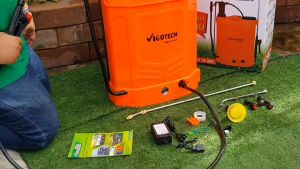 เครื่องพ่นยาแบตเตอรี่ 2 ระบบ 18 ลิตร 6.8 บาร์ วีโกเทค CF-18-2IN1