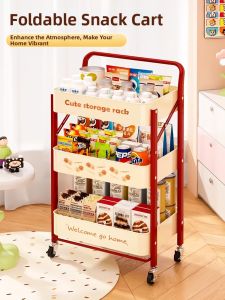 Foldable Multi-purpose Storage Cart