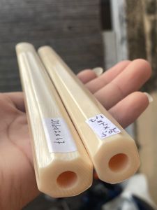 pipa GG asli lokal panjang 20cm blimbing segilapan bahan merah bening mulus ori