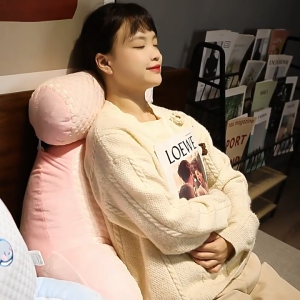 พนักพิงรองรับเอว ลดอาการปวดเมื่อย รองรับสรีระได้ดี รองนั่งหรือหนุนนอน หมอนเมมโมรี่โฟม