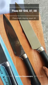 PISAU BUAH KB-S116117118 | Pisau Daging | Pisau sayur | Pisau dapur | berkualitas stainless steel