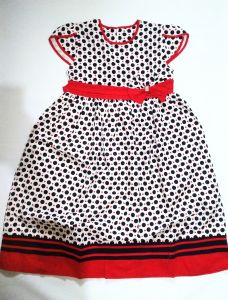 Dress remaja Nikita ukuran tanggung
