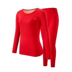 MiiOW | Warm Underwear Set for Men and Women Red Underwear Wedding Gift Box