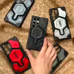 (SG STOCK) UAG Magnetic Armour Monarch Hard Transparent Case Cover Shockproof Compatible For Apple iPhone 16 15 14 Pro Max Samsung S25 S24 S23 Ultra