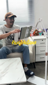 Tablet SQ5 - 155cm ขาย Tablet SQ5 ตั้งพื้น 155cm ด้วยความสูงสุด 12.9 นิ้ว และวัสดุเหล็กคาร์บอน สำหรับการดูหนัง และการออกกำลังกาย