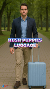 Hush Puppies TSA Lock 3-Point Latch Polypropylene PP Frame Hard Case Luggage (HP-694037)