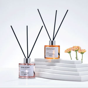 50ml reed diffuser set Lavender Jasmine bottle with Fragrance expanding stick Hotel Home Aromatherapy Air Fresh Fragranc scents
