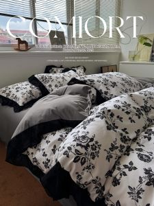 Kiss Dear | Chic French Style Cotton Flannel Bedding Set