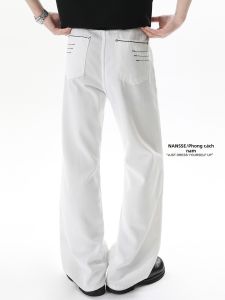 NANSSE | Quần Jeans Dạng Xòe Thoáng Mát Thời Trang