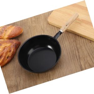 กระทะ กะทะเล็ก ด้ามไม้ งูม่า กระทะแพนเค้ก สไตล์ยี่ปูน ทอดไข่ ต้มมาม่า กระดูก ขนาด 15x5x1.5 มม. คุณค่า 350-400 บาท