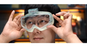 SOFTGLE FAN SAFETY GOGGLES Optimized airflow with the use of FAN module rechargable 1ea