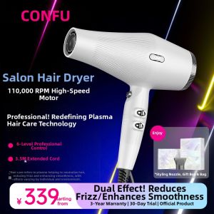 CONFU | High Power Strong Speed Ionic Hair Dryer Professional Salon Use